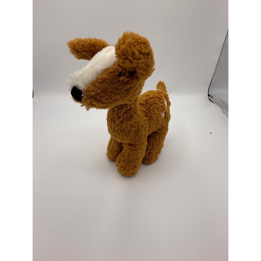 Manhattan Toy Company Brown White Spotted Deer Fawn Plush Stuffed Animal Toy